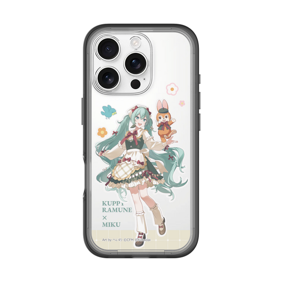 Slim Protection Premium Case［ Hatsune Miku × Kuppy Ramune – Hatsune Miku × Kuppy – Full-body Illustration 2 ］