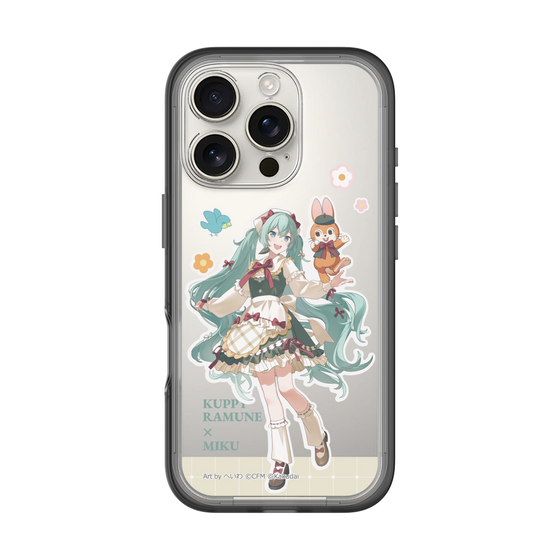 Slim Protection Premium Case［ Hatsune Miku × Kuppy Ramune – Hatsune Miku × Kuppy – Full-body Illustration 2 ］