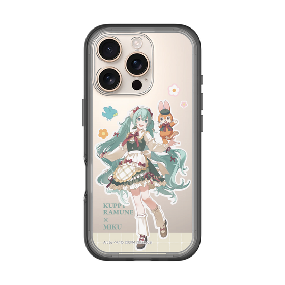 Slim Protection Premium Case［ Hatsune Miku × Kuppy Ramune – Hatsune Miku × Kuppy – Full-body Illustration 2 ］