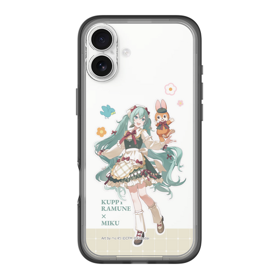 Slim Protection Premium Case［ Hatsune Miku × Kuppy Ramune – Hatsune Miku × Kuppy – Full-body Illustration 2 ］
