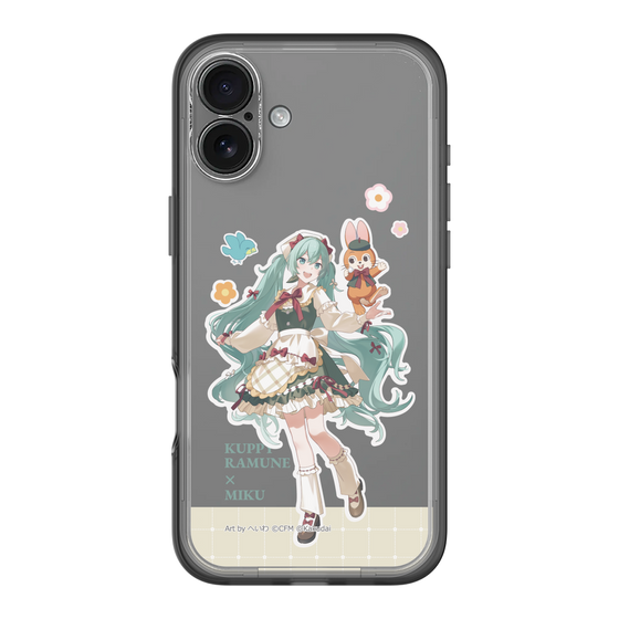 Slim Protection Premium Case［ Hatsune Miku × Kuppy Ramune – Hatsune Miku × Kuppy – Full-body Illustration 2 ］