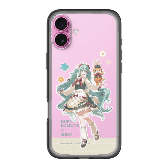 Slim Protection Premium Case［ Hatsune Miku × Kuppy Ramune – Hatsune Miku × Kuppy – Full-body Illustration 2 ］