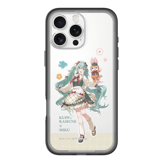 Slim Protection Premium Case［ Hatsune Miku × Kuppy Ramune – Hatsune Miku × Kuppy – Full-body Illustration 2 ］