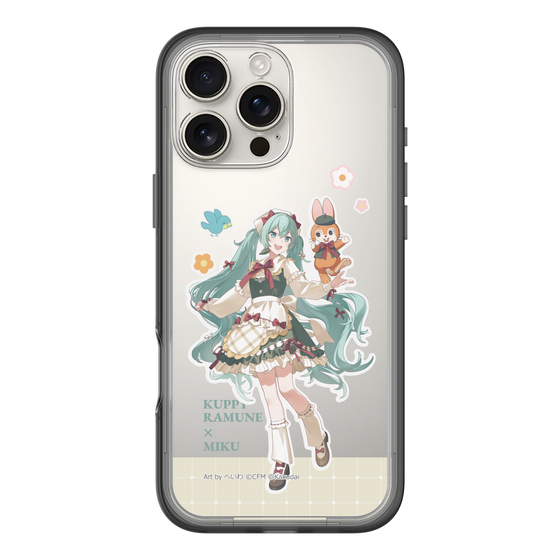 Slim Protection Premium Case［ Hatsune Miku × Kuppy Ramune – Hatsune Miku × Kuppy – Full-body Illustration 2 ］