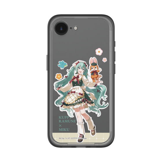Slim Protection Premium Case［ Hatsune Miku × Kuppy Ramune – Hatsune Miku × Kuppy – Full-body Illustration 2 ］