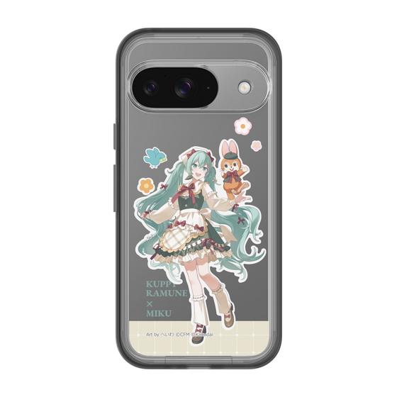 Slim Protection Premium Case［ Hatsune Miku × Kuppy Ramune – Hatsune Miku × Kuppy – Full-body Illustration 2 ］