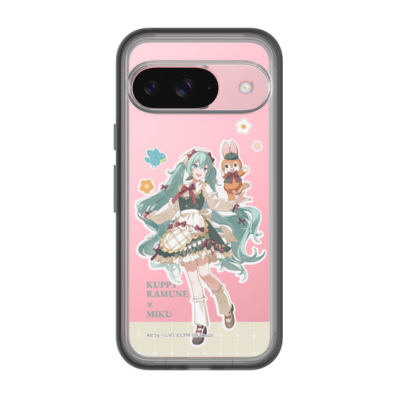 Slim Protection Premium Case［ Hatsune Miku × Kuppy Ramune – Hatsune Miku × Kuppy – Full-body Illustration 2 ］