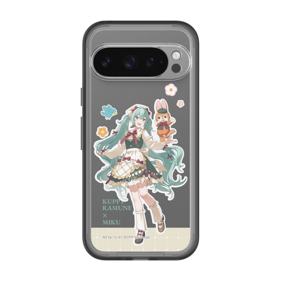 Slim Protection Premium Case［ Hatsune Miku × Kuppy Ramune – Hatsune Miku × Kuppy – Full-body Illustration 2 ］