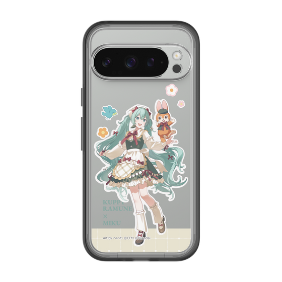 Slim Protection Premium Case［ Hatsune Miku × Kuppy Ramune – Hatsune Miku × Kuppy – Full-body Illustration 2 ］