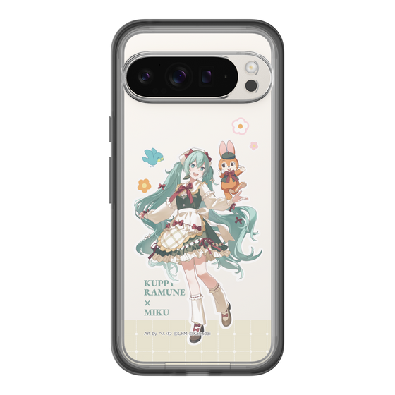 Slim Protection Premium Case［ Hatsune Miku × Kuppy Ramune – Hatsune Miku × Kuppy – Full-body Illustration 2 ］