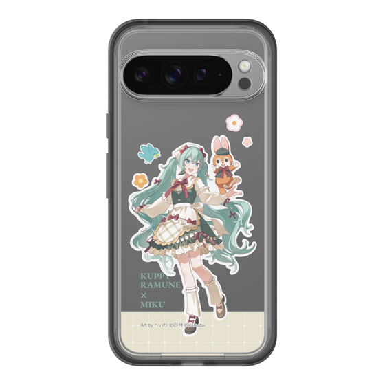 Slim Protection Premium Case［ Hatsune Miku × Kuppy Ramune – Hatsune Miku × Kuppy – Full-body Illustration 2 ］