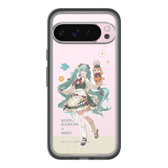 Slim Protection Premium Case［ Hatsune Miku × Kuppy Ramune – Hatsune Miku × Kuppy – Full-body Illustration 2 ］