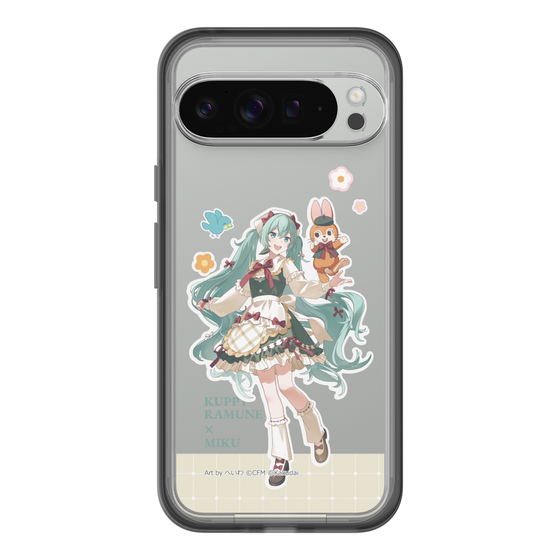 Slim Protection Premium Case［ Hatsune Miku × Kuppy Ramune – Hatsune Miku × Kuppy – Full-body Illustration 2 ］