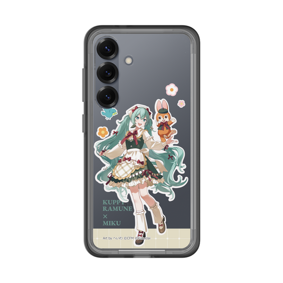 Slim Protection Premium Case［ Hatsune Miku × Kuppy Ramune – Hatsune Miku × Kuppy – Full-body Illustration 2 ］