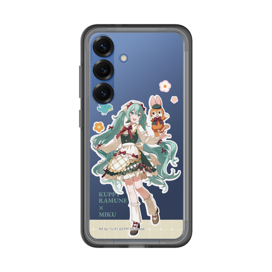 Slim Protection Premium Case［ Hatsune Miku × Kuppy Ramune – Hatsune Miku × Kuppy – Full-body Illustration 2 ］