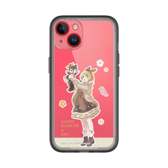 Slim Protection Premium Case［ Hatsune Miku × Kuppy Ramune – Kagamine Rin × Ram – Full-body Illustration 2 ］