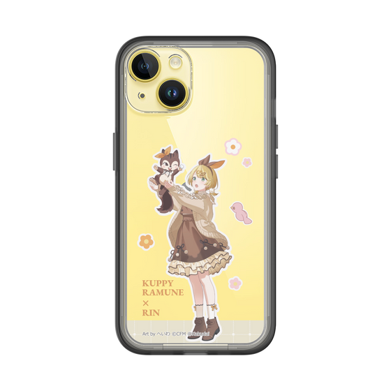Slim Protection Premium Case［ Hatsune Miku × Kuppy Ramune – Kagamine Rin × Ram – Full-body Illustration 2 ］