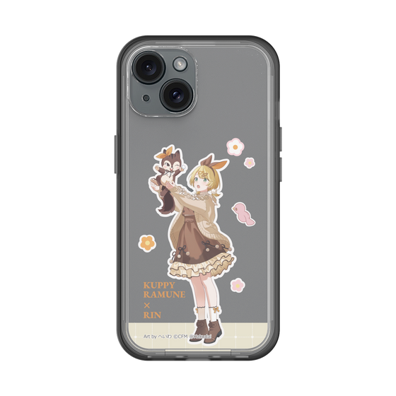 Slim Protection Premium Case［ Hatsune Miku × Kuppy Ramune – Kagamine Rin × Ram – Full-body Illustration 2 ］