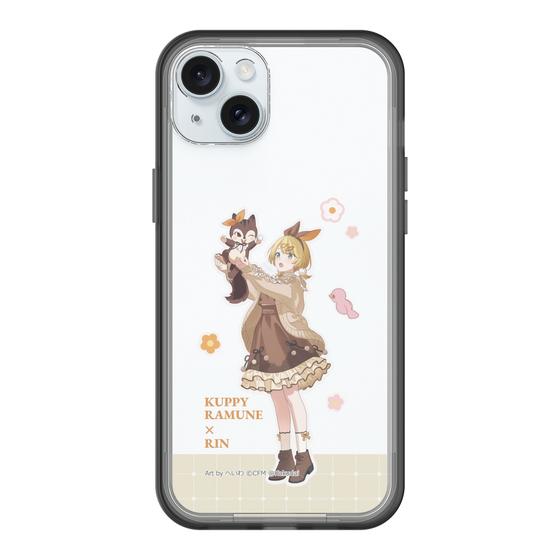 Slim Protection Premium Case［ Hatsune Miku × Kuppy Ramune – Kagamine Rin × Ram – Full-body Illustration 2 ］