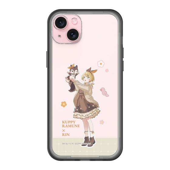 Slim Protection Premium Case［ Hatsune Miku × Kuppy Ramune – Kagamine Rin × Ram – Full-body Illustration 2 ］