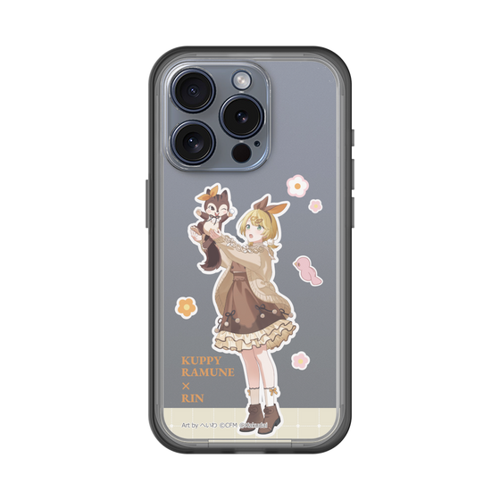Slim Protection Premium Case［ Hatsune Miku × Kuppy Ramune – Kagamine Rin × Ram – Full-body Illustration 2 ］