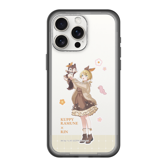 Slim Protection Premium Case［ Hatsune Miku × Kuppy Ramune – Kagamine Rin × Ram – Full-body Illustration 2 ］