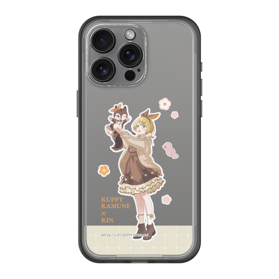 Slim Protection Premium Case［ Hatsune Miku × Kuppy Ramune – Kagamine Rin × Ram – Full-body Illustration 2 ］