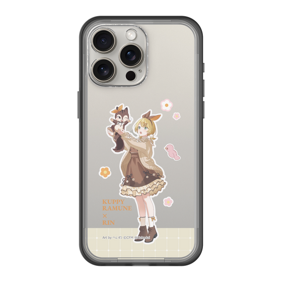 Slim Protection Premium Case［ Hatsune Miku × Kuppy Ramune – Kagamine Rin × Ram – Full-body Illustration 2 ］