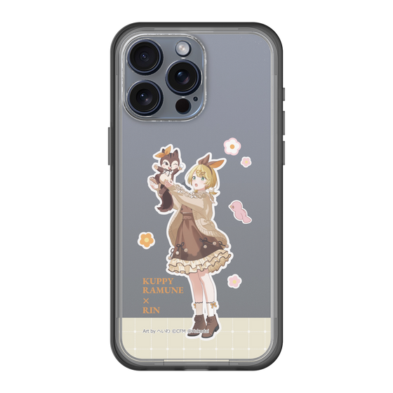 Slim Protection Premium Case［ Hatsune Miku × Kuppy Ramune – Kagamine Rin × Ram – Full-body Illustration 2 ］