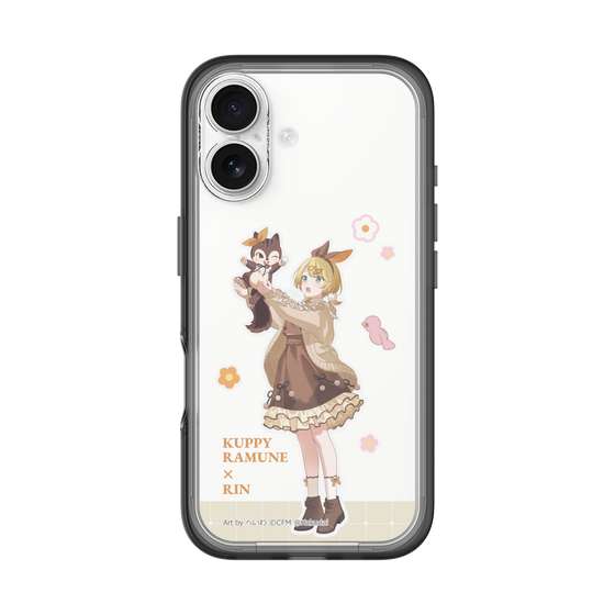 Slim Protection Premium Case［ Hatsune Miku × Kuppy Ramune – Kagamine Rin × Ram – Full-body Illustration 2 ］