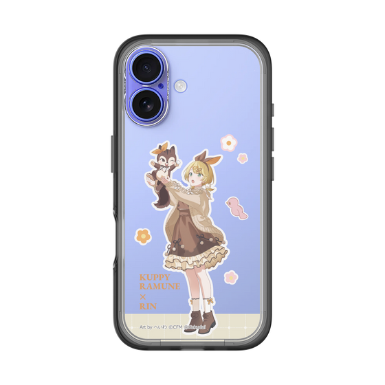 Slim Protection Premium Case［ Hatsune Miku × Kuppy Ramune – Kagamine Rin × Ram – Full-body Illustration 2 ］