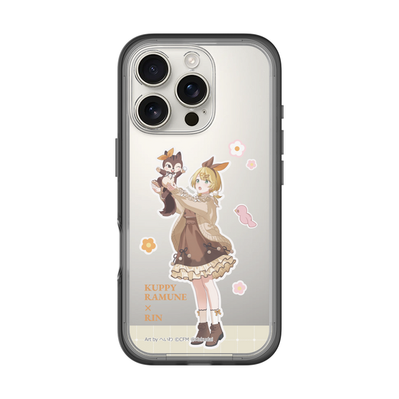 Slim Protection Premium Case［ Hatsune Miku × Kuppy Ramune – Kagamine Rin × Ram – Full-body Illustration 2 ］
