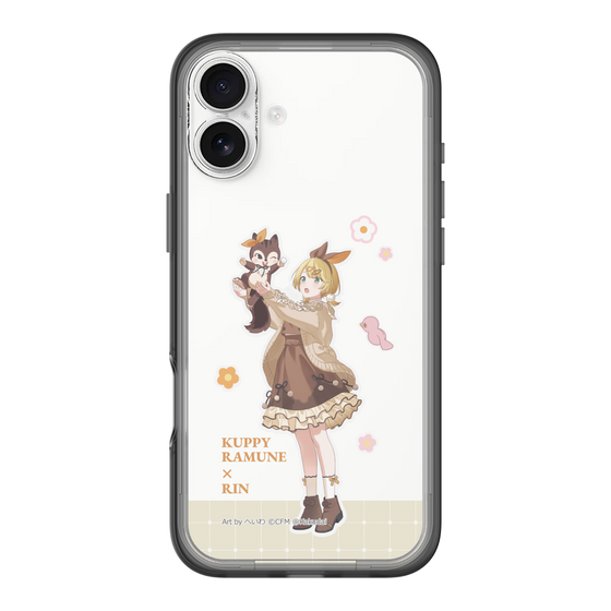 Slim Protection Premium Case［ Hatsune Miku × Kuppy Ramune – Kagamine Rin × Ram – Full-body Illustration 2 ］