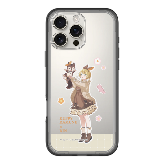 Slim Protection Premium Case［ Hatsune Miku × Kuppy Ramune – Kagamine Rin × Ram – Full-body Illustration 2 ］