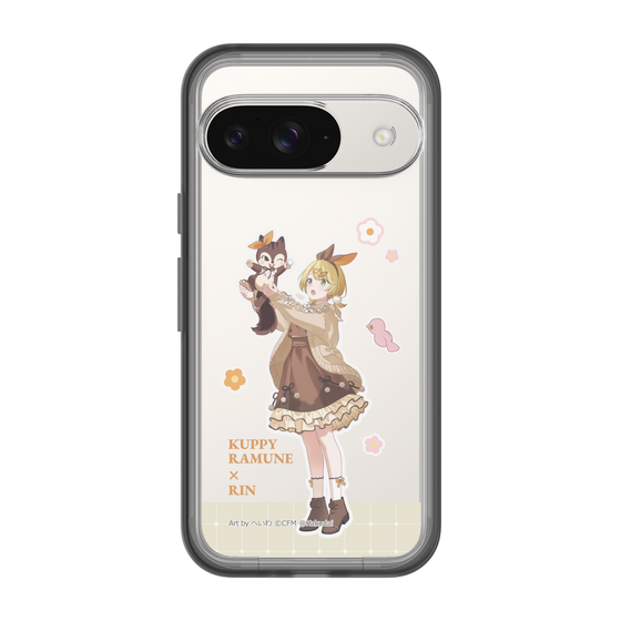 Slim Protection Premium Case［ Hatsune Miku × Kuppy Ramune – Kagamine Rin × Ram – Full-body Illustration 2 ］
