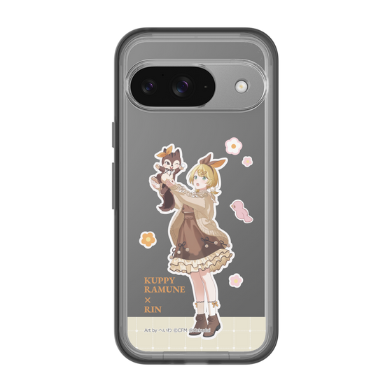 Slim Protection Premium Case［ Hatsune Miku × Kuppy Ramune – Kagamine Rin × Ram – Full-body Illustration 2 ］