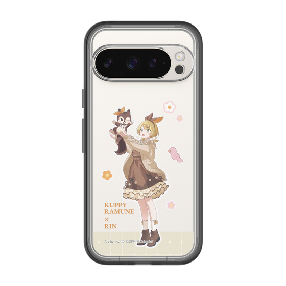 Slim Protection Premium Case［ Hatsune Miku × Kuppy Ramune – Kagamine Rin × Ram – Full-body Illustration 2 ］
