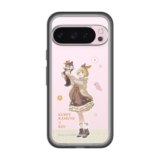 Slim Protection Premium Case［ Hatsune Miku × Kuppy Ramune – Kagamine Rin × Ram – Full-body Illustration 2 ］