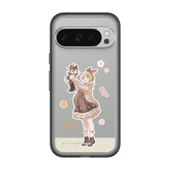 Slim Protection Premium Case［ Hatsune Miku × Kuppy Ramune – Kagamine Rin × Ram – Full-body Illustration 2 ］
