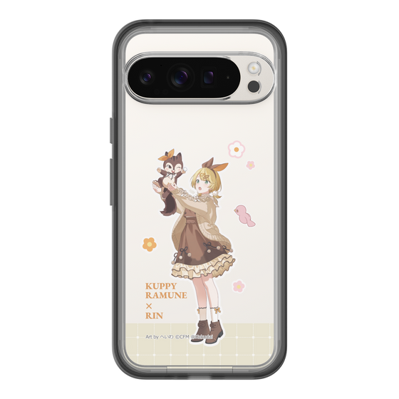Slim Protection Premium Case［ Hatsune Miku × Kuppy Ramune – Kagamine Rin × Ram – Full-body Illustration 2 ］