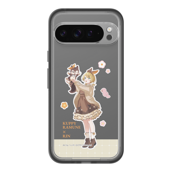 Slim Protection Premium Case［ Hatsune Miku × Kuppy Ramune – Kagamine Rin × Ram – Full-body Illustration 2 ］