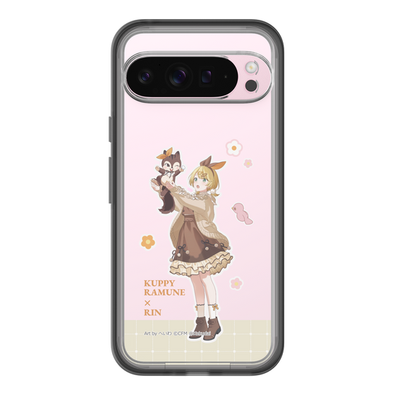Slim Protection Premium Case［ Hatsune Miku × Kuppy Ramune – Kagamine Rin × Ram – Full-body Illustration 2 ］