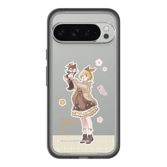 Slim Protection Premium Case［ Hatsune Miku × Kuppy Ramune – Kagamine Rin × Ram – Full-body Illustration 2 ］