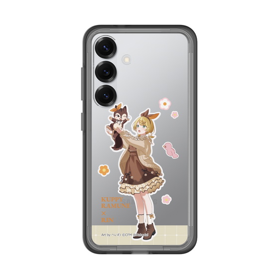 Slim Protection Premium Case［ Hatsune Miku × Kuppy Ramune – Kagamine Rin × Ram – Full-body Illustration 2 ］