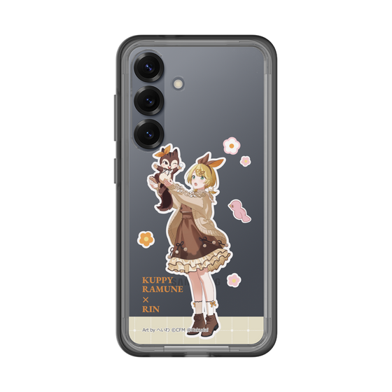 Slim Protection Premium Case［ Hatsune Miku × Kuppy Ramune – Kagamine Rin × Ram – Full-body Illustration 2 ］
