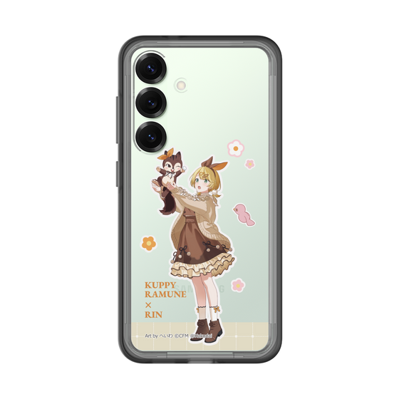 Slim Protection Premium Case［ Hatsune Miku × Kuppy Ramune – Kagamine Rin × Ram – Full-body Illustration 2 ］