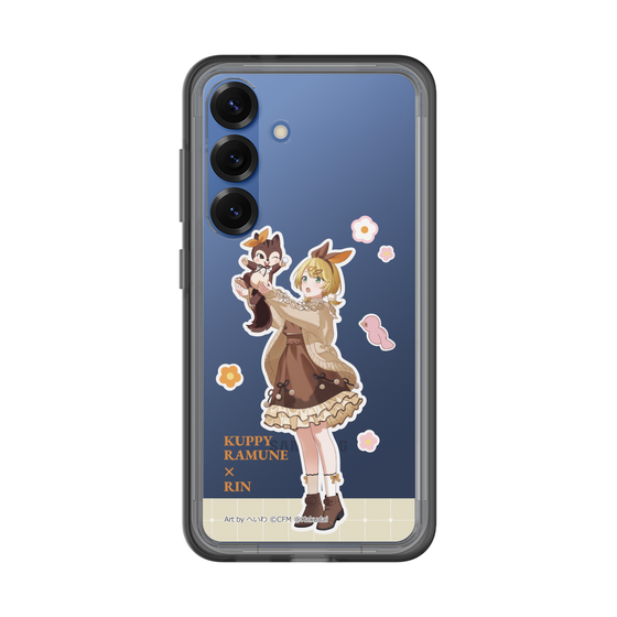 Slim Protection Premium Case［ Hatsune Miku × Kuppy Ramune – Kagamine Rin × Ram – Full-body Illustration 2 ］