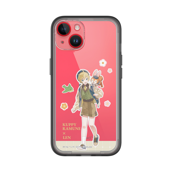 Slim Protection Premium Case［ Hatsune Miku × Kuppy Ramune – Kagamine Len × Kuppy – Full-body Illustration 2 ］