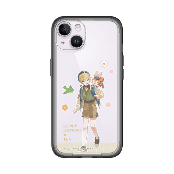 Slim Protection Premium Case［ Hatsune Miku × Kuppy Ramune – Kagamine Len × Kuppy – Full-body Illustration 2 ］