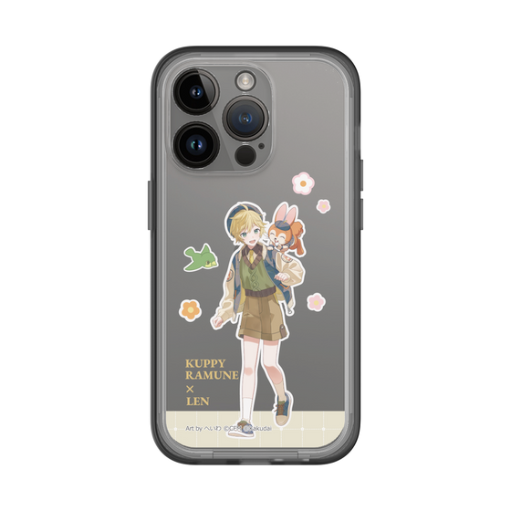 Slim Protection Premium Case［ Hatsune Miku × Kuppy Ramune – Kagamine Len × Kuppy – Full-body Illustration 2 ］